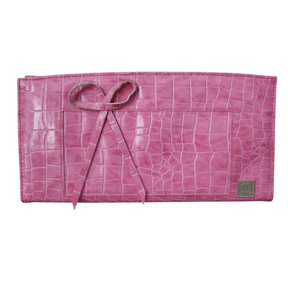 Miche Bag Classic Magnetic Purse Shell Allie Pink Alligator Reptile Faux Leather - Picture 2 of 9